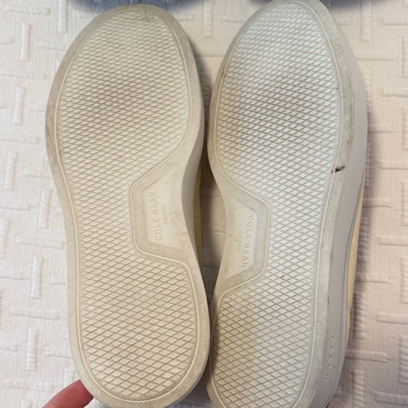 Cole Haan Men's Tan and Brown Slip-On Loafers - Picture 4 of 5